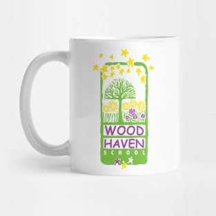 Woodhaven Throwback Logo Mug